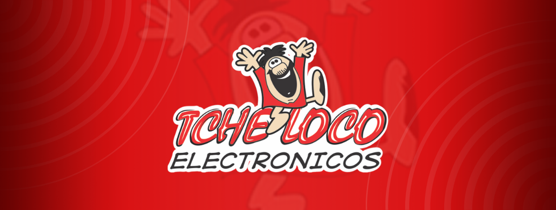 Banner personalizado da Tchê Loco Electrônicos